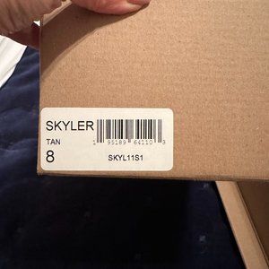 Steve Madden Skyler Size 8 Tan